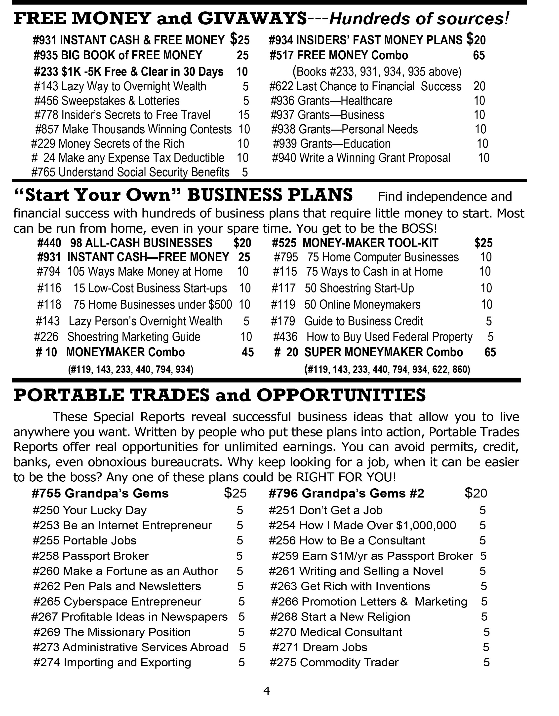 Catalog