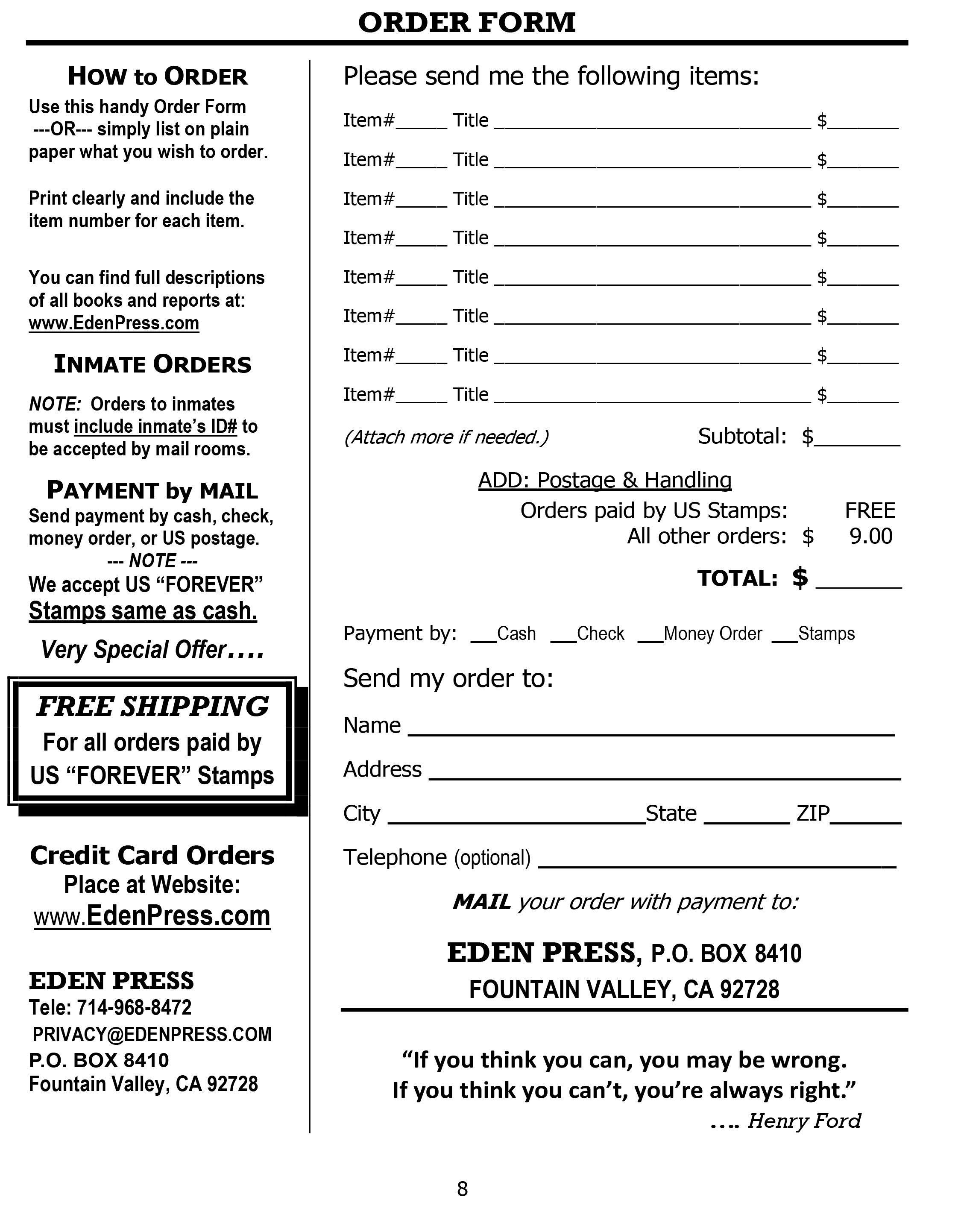 Catalog