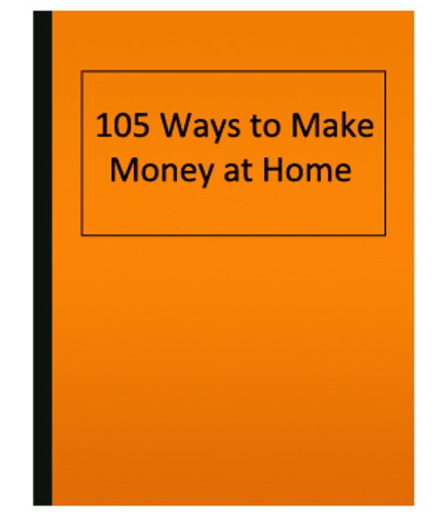 105 Ways Make Money at Home