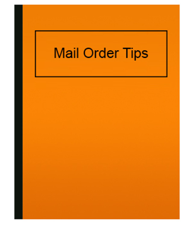 Mail Order Tips