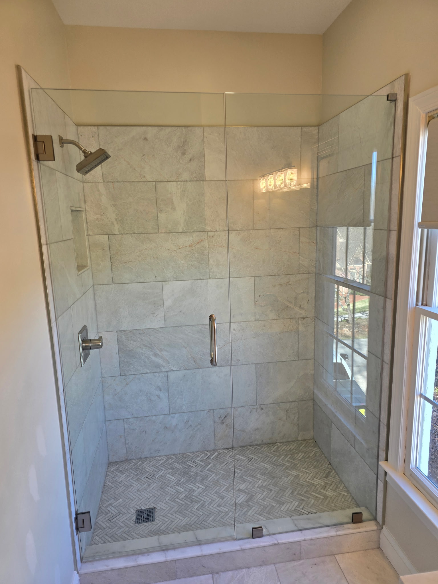 ADA accessible bathroom remodeling Woodstock GA aging in place upgrades Cherokee County